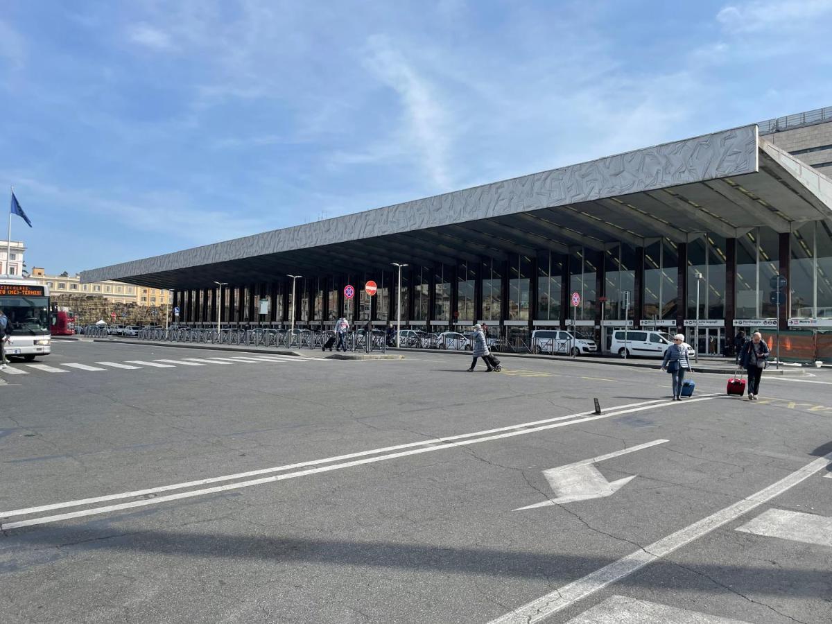 Apartament Loft Esquilino Terrazza A Stazione Termini Rzym Zewnętrze zdjęcie